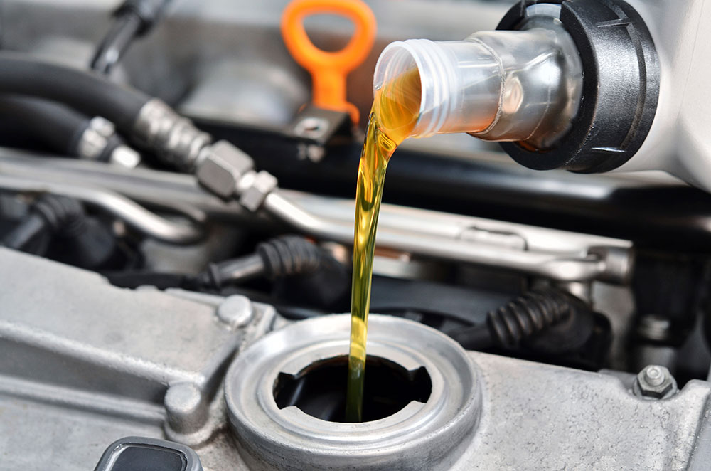 Car Engine Oil Change
